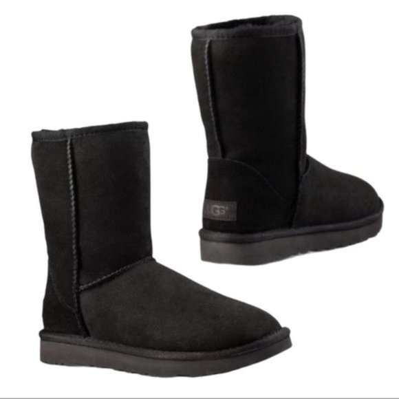 Ugg Classic Short Ii Boots In Black - New